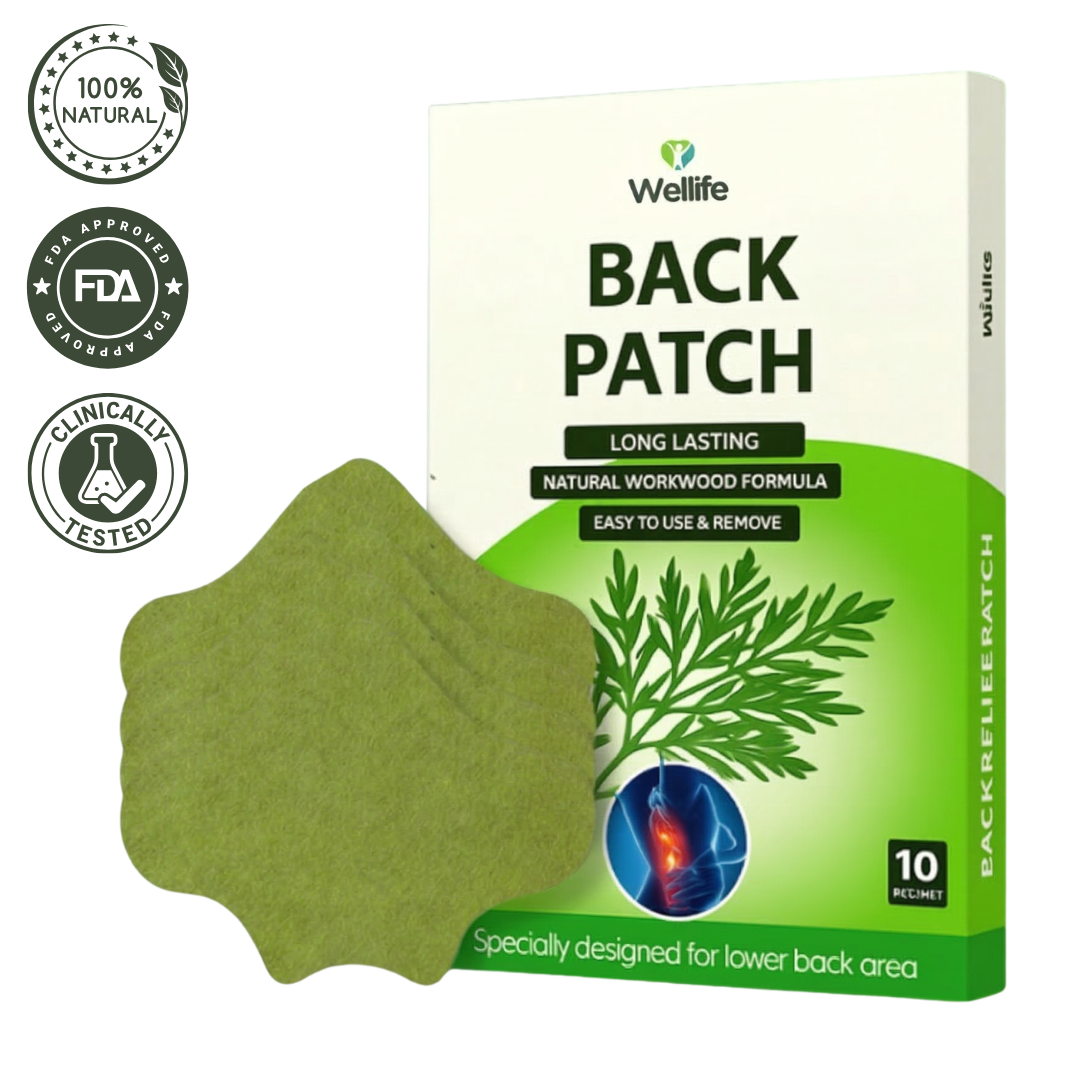 Wellife Back Patches - Safe