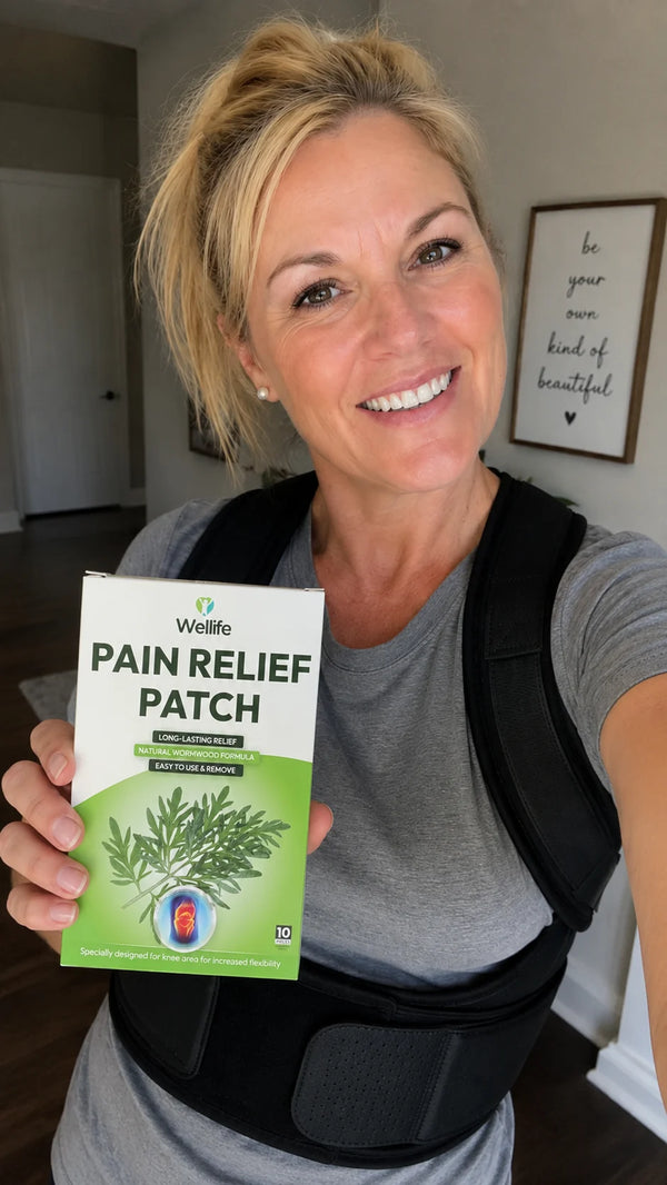 Customer using Wellife patch