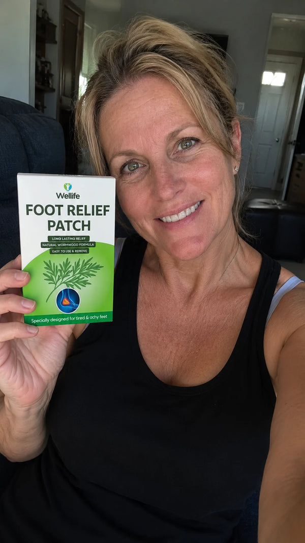 Customer using Wellife patch