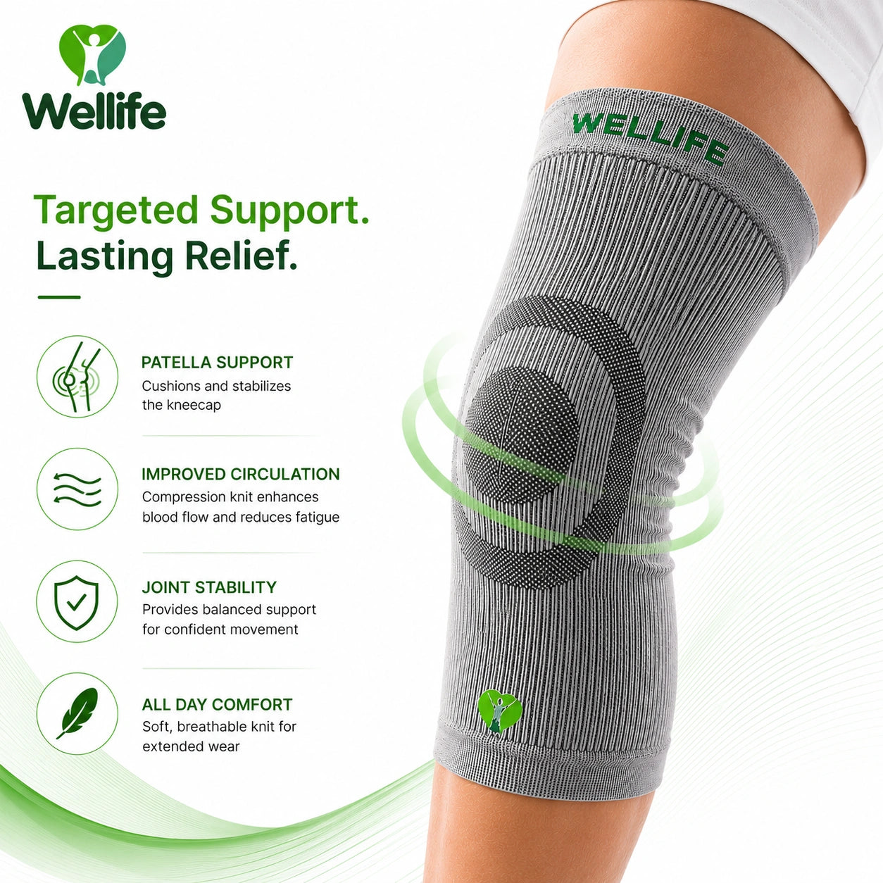 Wellife Infra knee sleeve