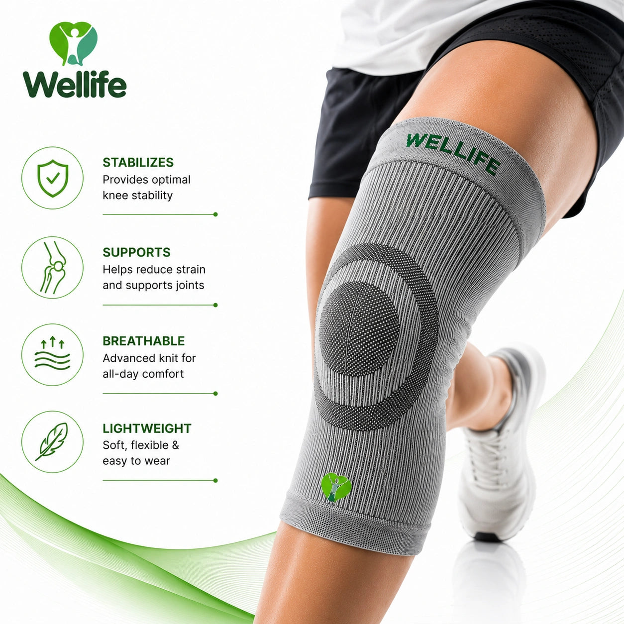 Wellife Infra knee sleeve