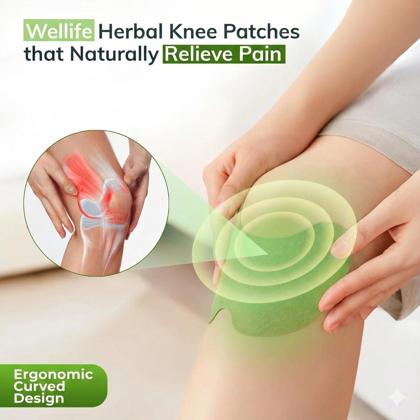 Wellife Herbal Warming Knee Patches