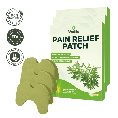 Wellife Knee Pain Relief Patches - Wellife