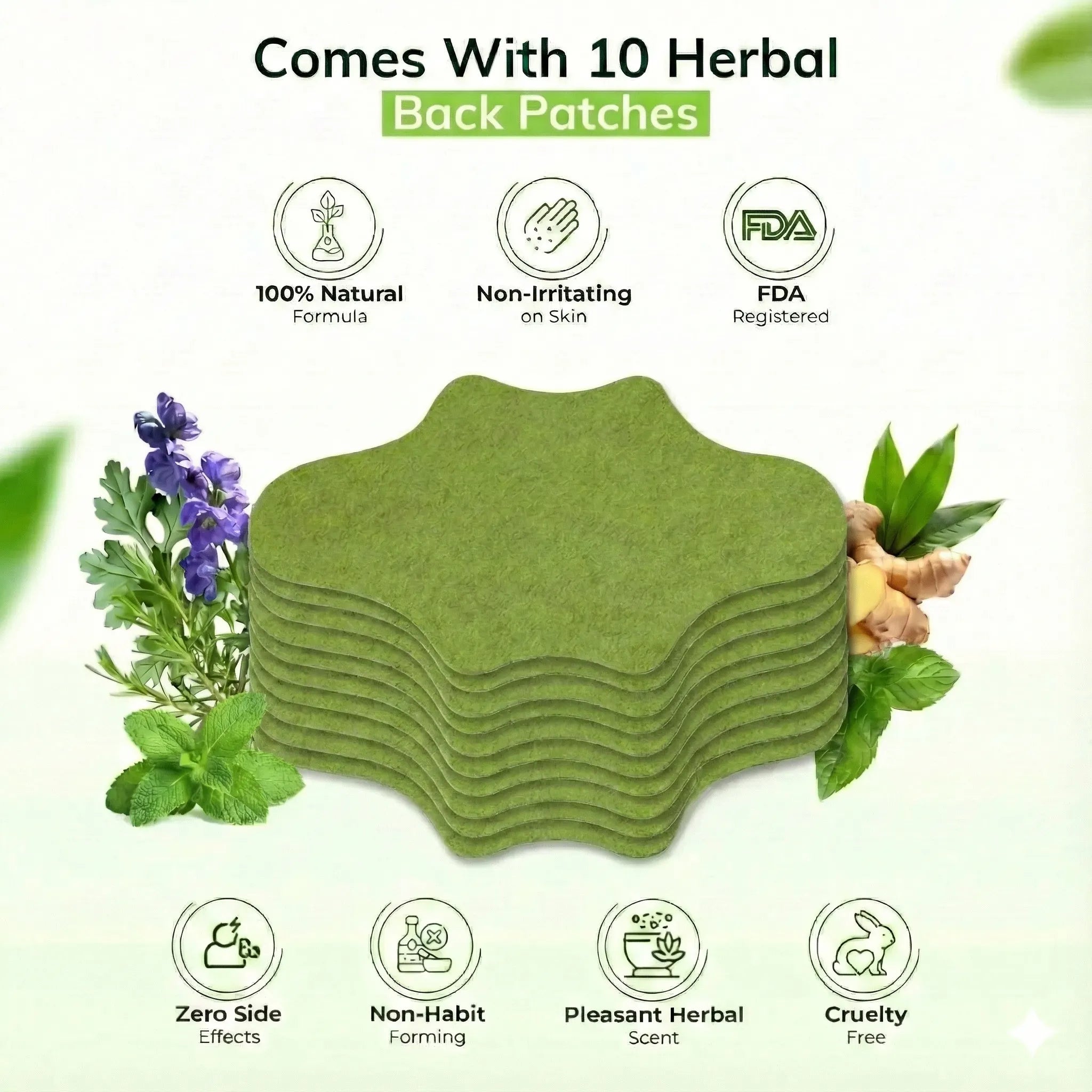 Wellife Back Relief Patches